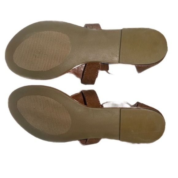 SHOEDAZZLE REMI EMBELLISHED  GLADIATOR SANDAL - CHESTNUT SIZE 10 (NEW WITH TAGS) - Picture 3 of 3